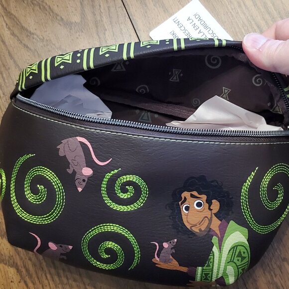 NEW Disney Parks Loungefly WE DONT TALK ABOUT BRUNO Hip pack - Picture 6 of 6
